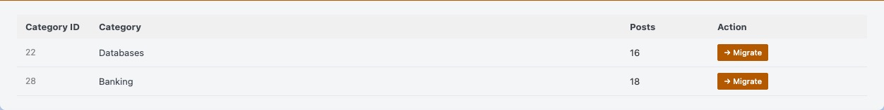 🔄 Migrate Categories